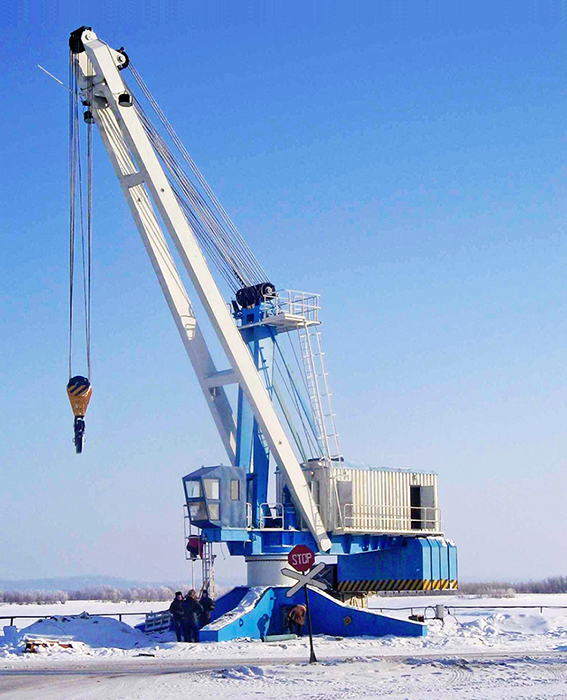 Boom stationary crane

lifting capacity 63 t