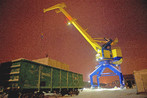 Portal loading crane Kirovetz