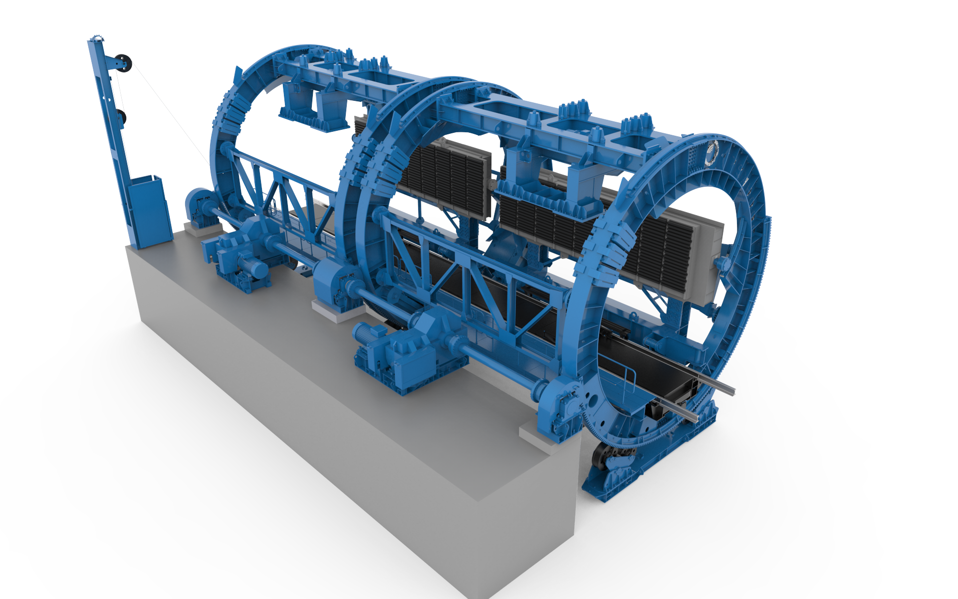 Rotary wagon tippler (VRS-93)