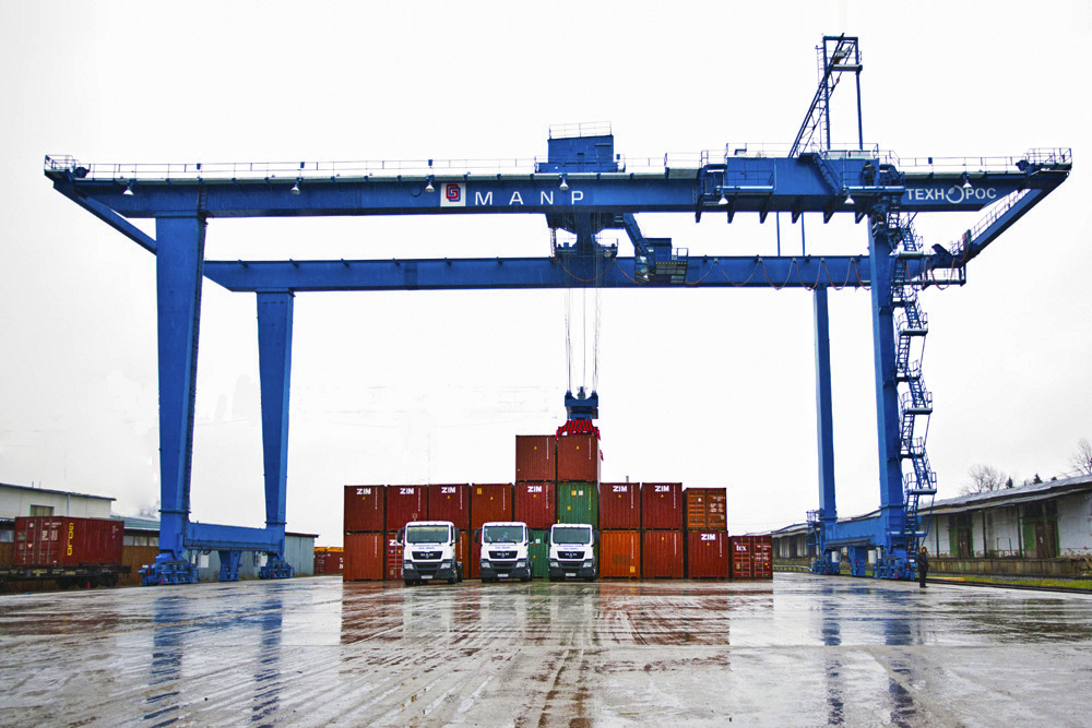 Gantry container crane 

36-42/4,5/6,5-18-А6