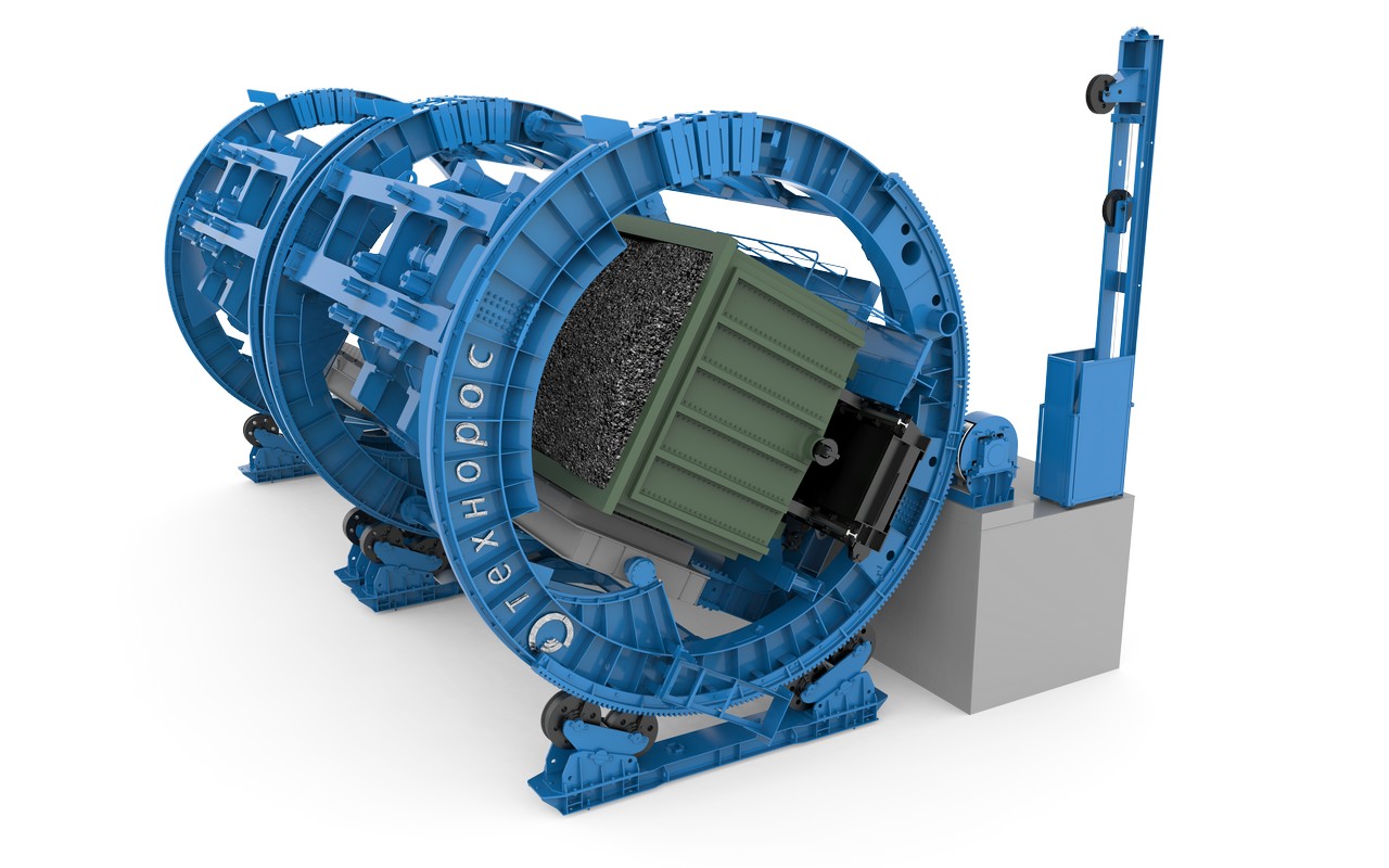 Rotary wagon tippler (VRS-93)