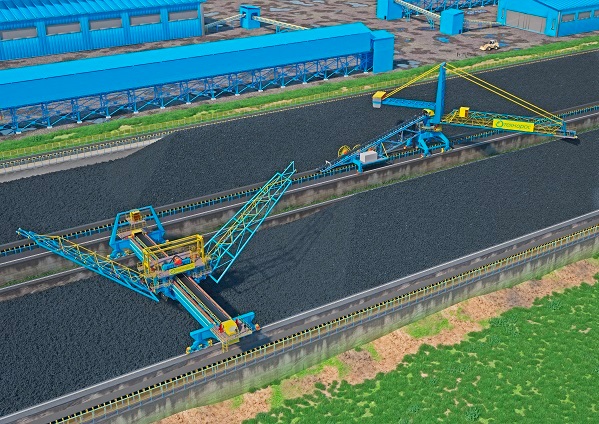 Bridge-type bucket-wheel reclaimer