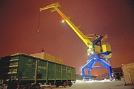 Portal loading crane Kirovetz