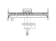 Ковочный мостовой металлургический кран 